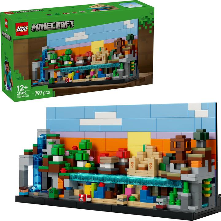 Produktbild LEGO 21589 Mini-Biome (21589, LEGO Minecraft)