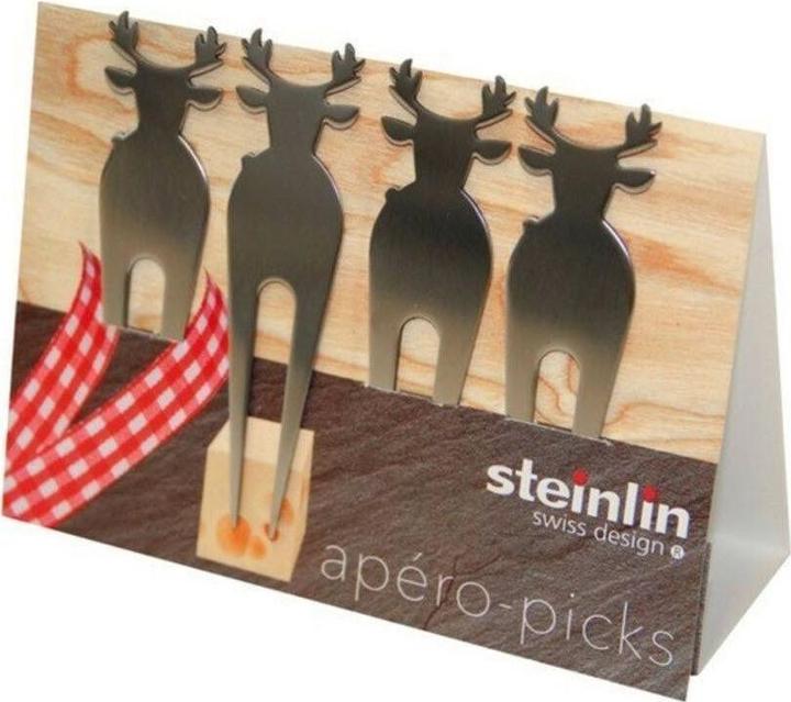 Image du produit Steinlin Apéropicks Deer Inox
