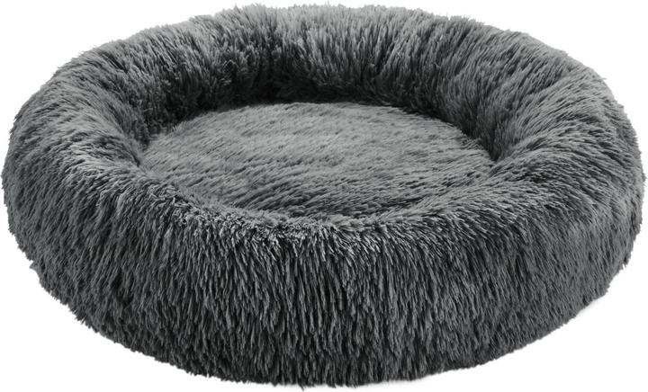 Produktbild tectake Hundebett Maja mit dicker Polsterung und langem Plüsch (Hund)