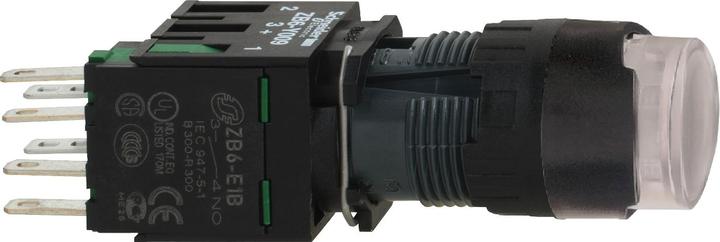 Actual product image Schneider Electric Illuminated Pushbutton Ws Xb6aw1b1b