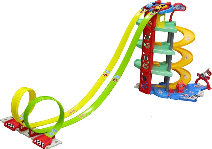 Produktbild BB Junior Mega Race Track Set Garage