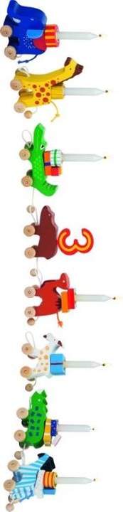 Actual product image Goki Birthday Caravan