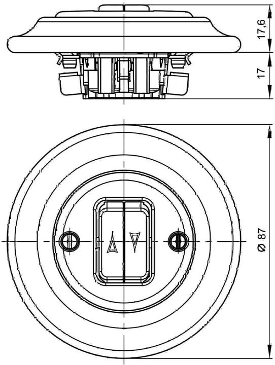 Actual product image Busch-Jaeger Blind push-button
