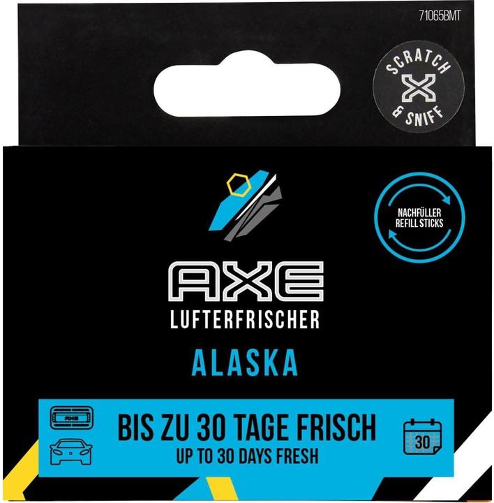 AXE Nachfüllung Stick zu Alu Refill Vent Alaska 2 Stück