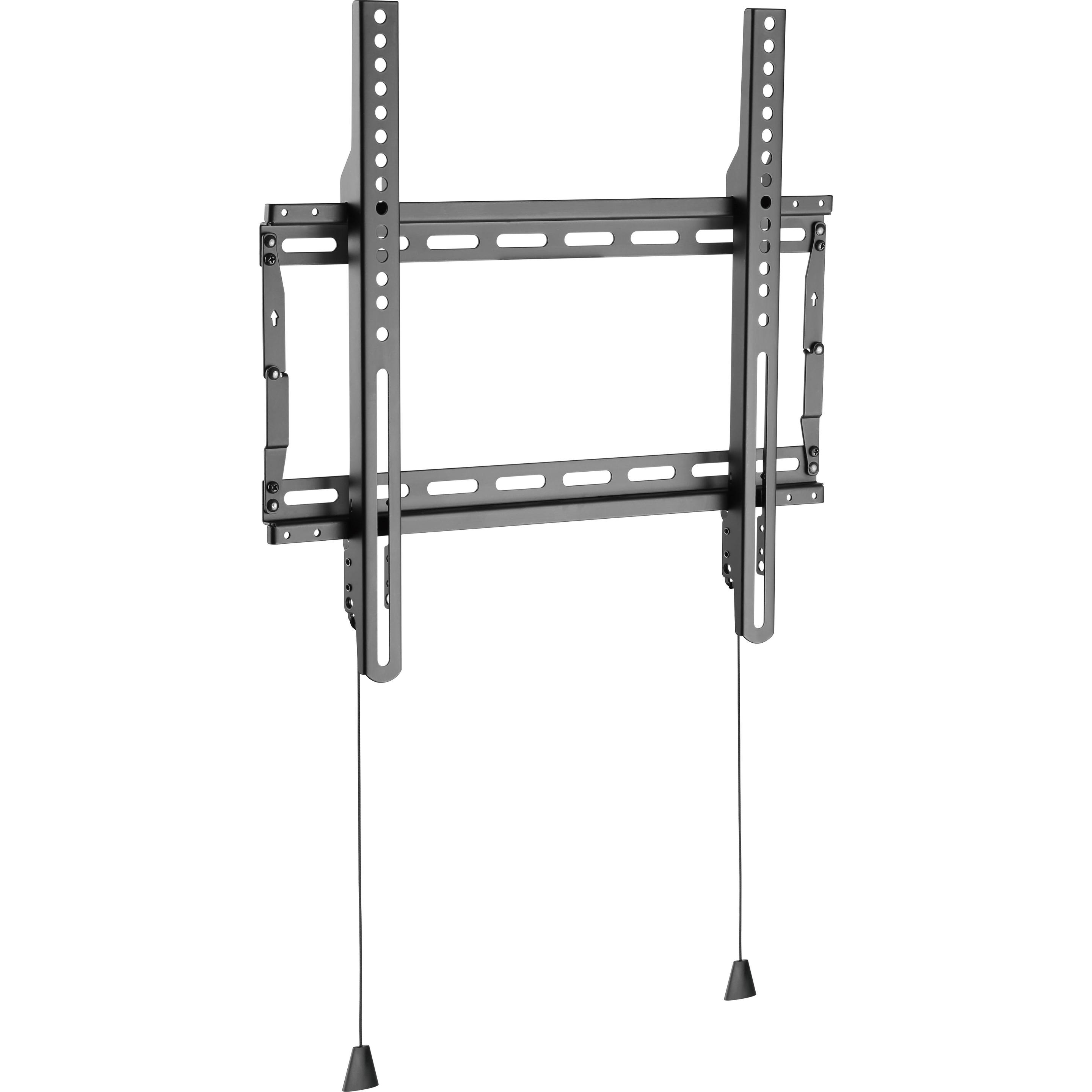 Deltaco ARM-0200 TV mount (70") Black (Wand, 70", 70 kg), TV Wandhalterung, Schwarz