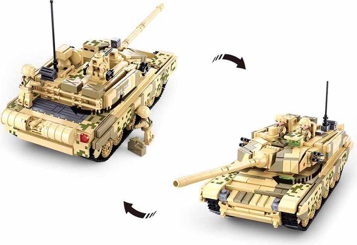 Actual product image Sluban Main battle tank