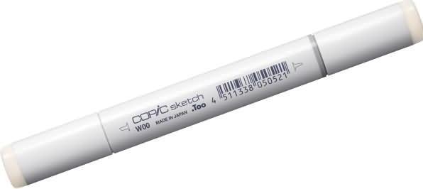 Image du produit Copic Sketch type W - 0 (W-0 - Gris chaud No.0, 1 x)
