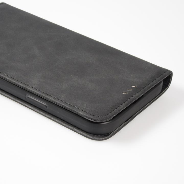 Image du produit PhoneLook Etui cuir Flip Wallet vintage avec fermeture aimantée et compartiment cartes (Apple iPhone 15)