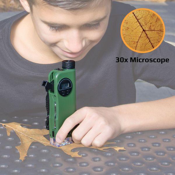 Image du produit Carson X-Scope Kids CP-11 Instrument d'optique de poche multifonctionnel avec 7 fonctions