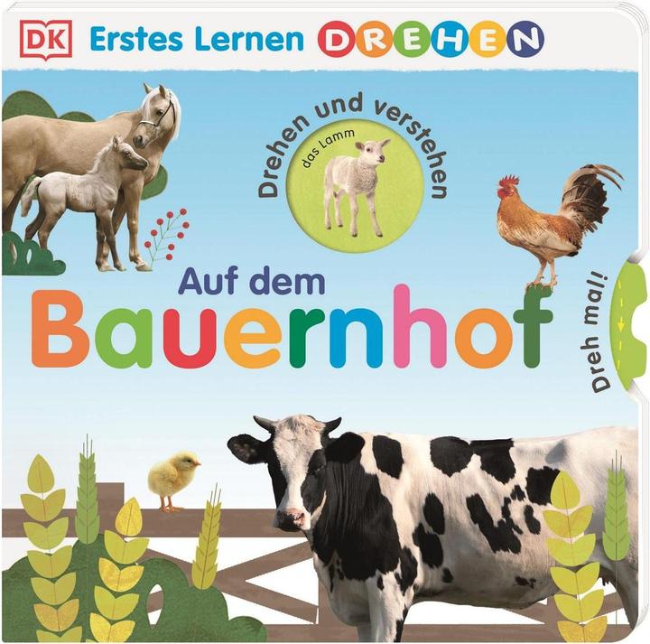 Immagine prodotto Erstes Lernen Drehen. Auf dem Bauernhof (Tedesco, DK Verlag - Bambini, 2021)