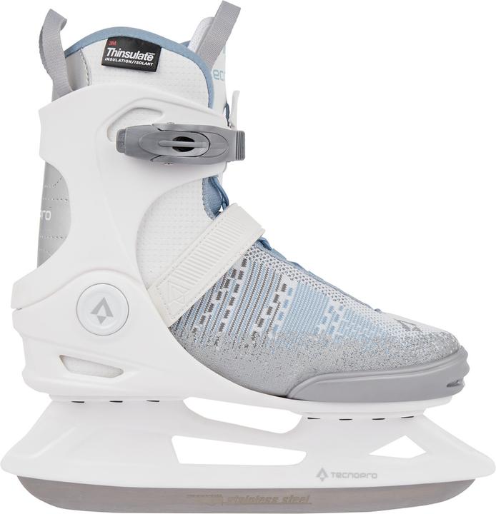 Produktbild Tecnopro Maverick 1.0 Eishockeyschuh Damen (Grösse: 40.0, 900 black/bluelight/silver) (40)