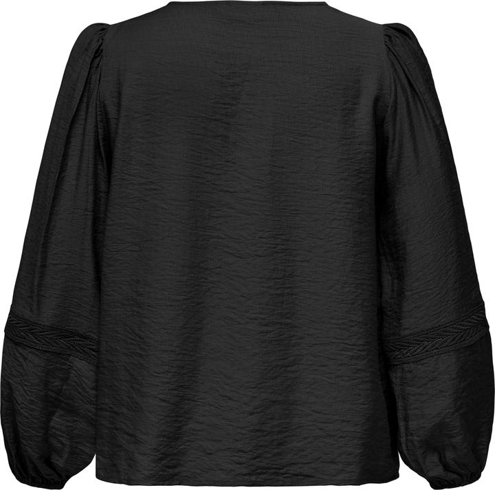 Actual product image Only Regular fit V-neck balloon sleeves Top Top (48)