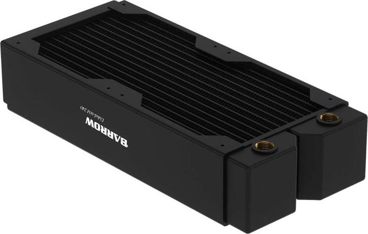 Barrow Dabel-60d Radiator 240 mm - schwarz (240 mm)
