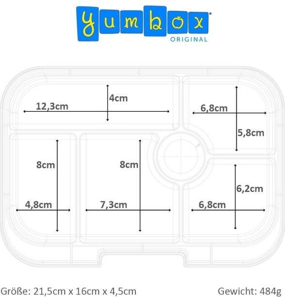 Actual product image Yumbox Original (6 compartments) Fifi Pink