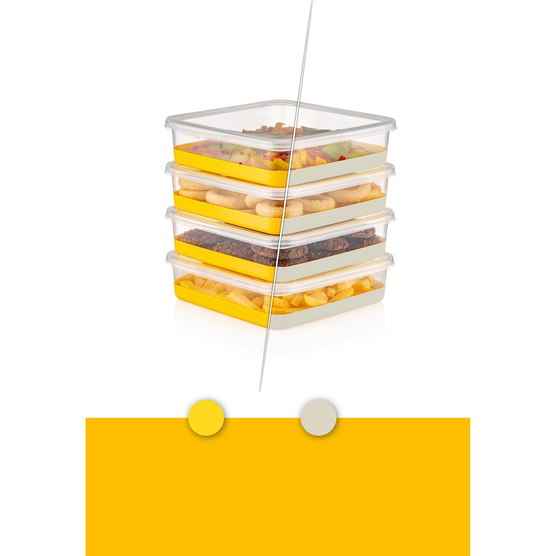 Hermia Multipurpose Organizer, Küchen Organizer, Gelb