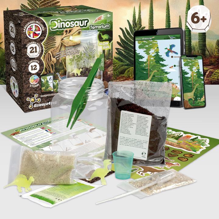 Produktbild Science4you Dinosaurier-Terrarium – Öko-Terrarium für Kinder