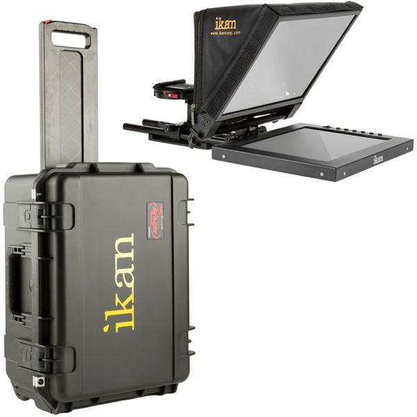 Actual product image Ikan PT1200-TK Travel Kit w/ Rolling Hard Case (Teleprompters)