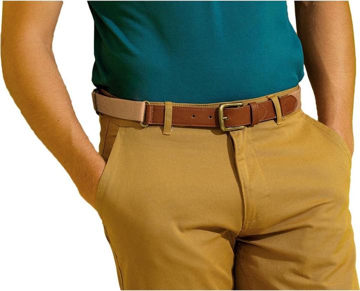 Actual product image Asquith & Fox Faux Leather And Canvas Belt (One size)