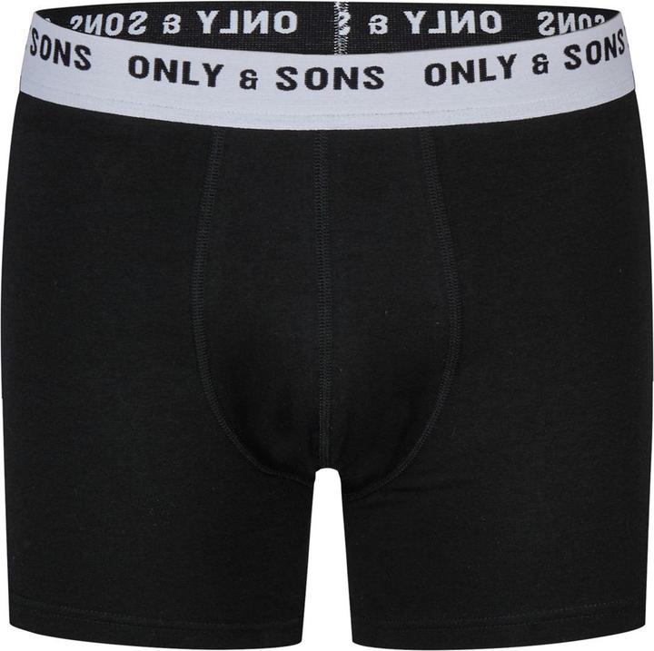 Produktbild Only & Sons ONSscott Boxershorts lang 8er Pack (L, 8er Pack)