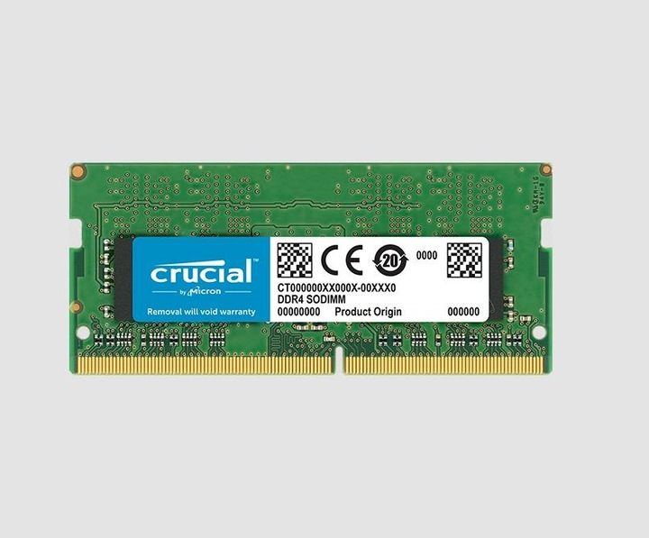 Produktbild Crucial Laptop Memory (1 x 8GB, 2400 MHz, DDR4-RAM, SO-DIMM)