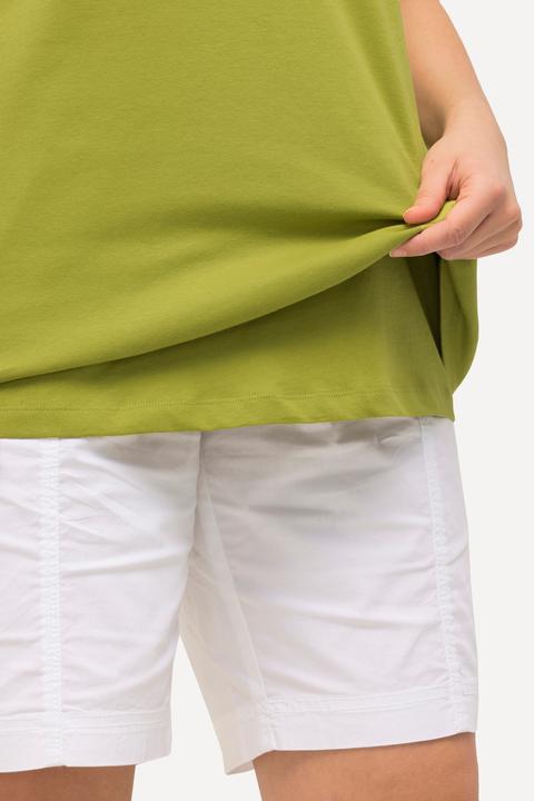 Produktbild Ulla Popken Shirt, doppellagige Vorderseite, Slim, Rundhals, Halbarm (56)