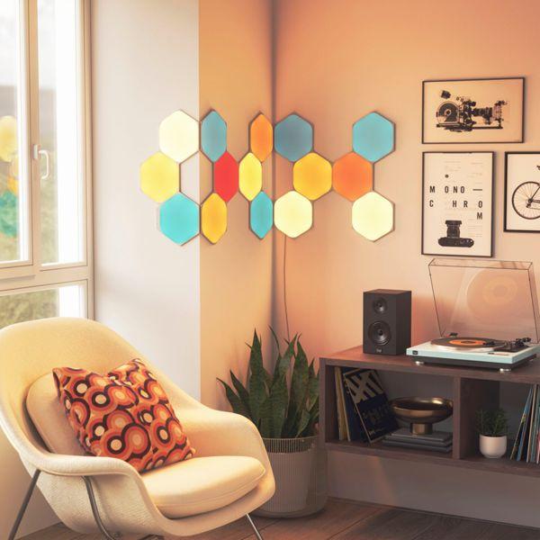 Produktbild Nanoleaf Shapes Hexagons Starter Kit (15x) (100 lm)