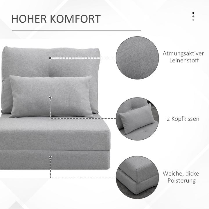 Actual product image Homcom Sleeping chair