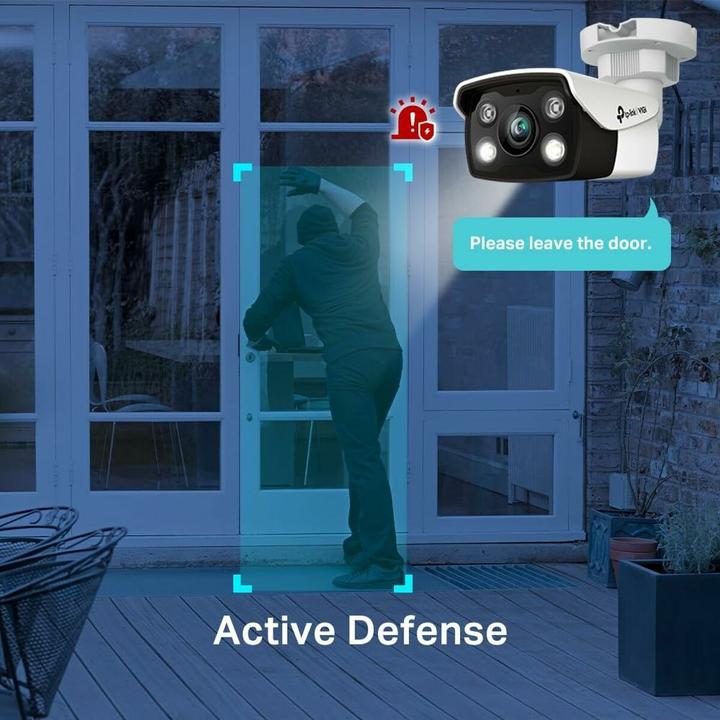 Actual product image TP-Link Camera sieciowa VIGI C350(4mm) 5MP Full-Colour typu Bullet (2880 x 1620 Pixels)