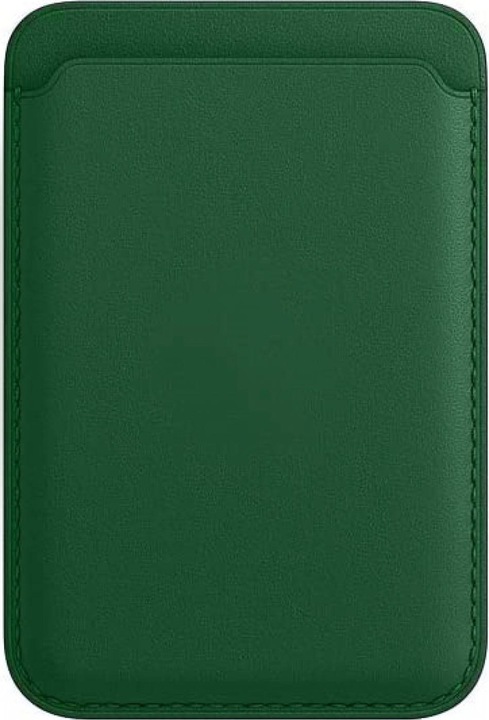 Produktbild PhoneLook Magnetischer Kartenhalter Wallet Leder Kompatibel mit MagSafe (Realme 12 Pro+, Apple iPhone 12)