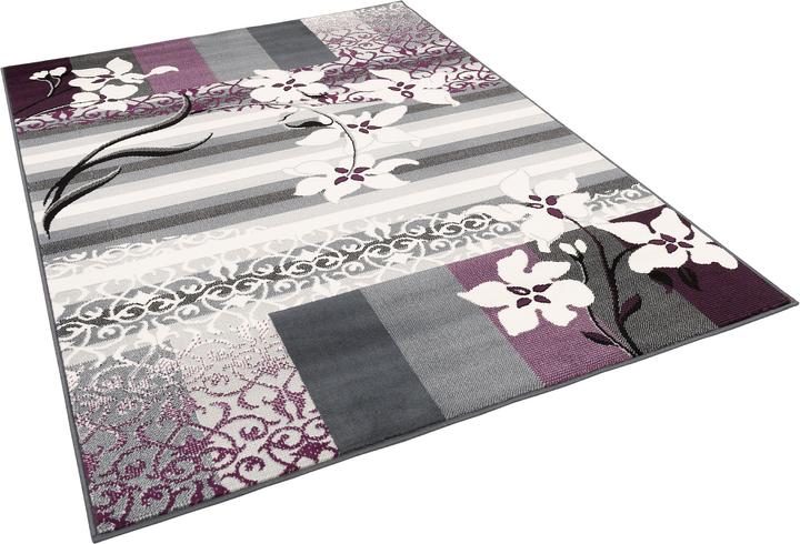 Produktbild Pergamon Designer Teppich Samba Modern Blumen (120 x 170 cm)