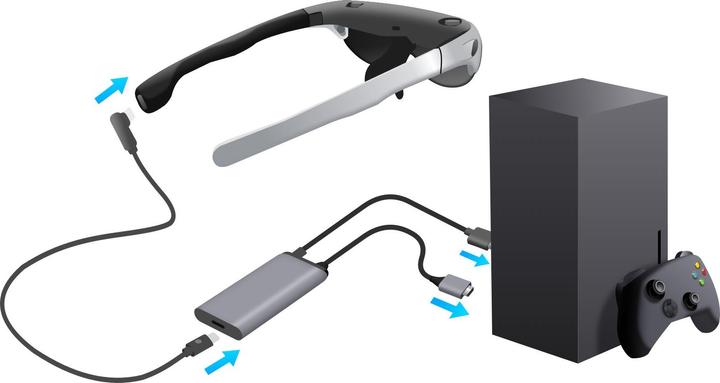 Produktbild Rokid HDMI auf USB-C Adapter