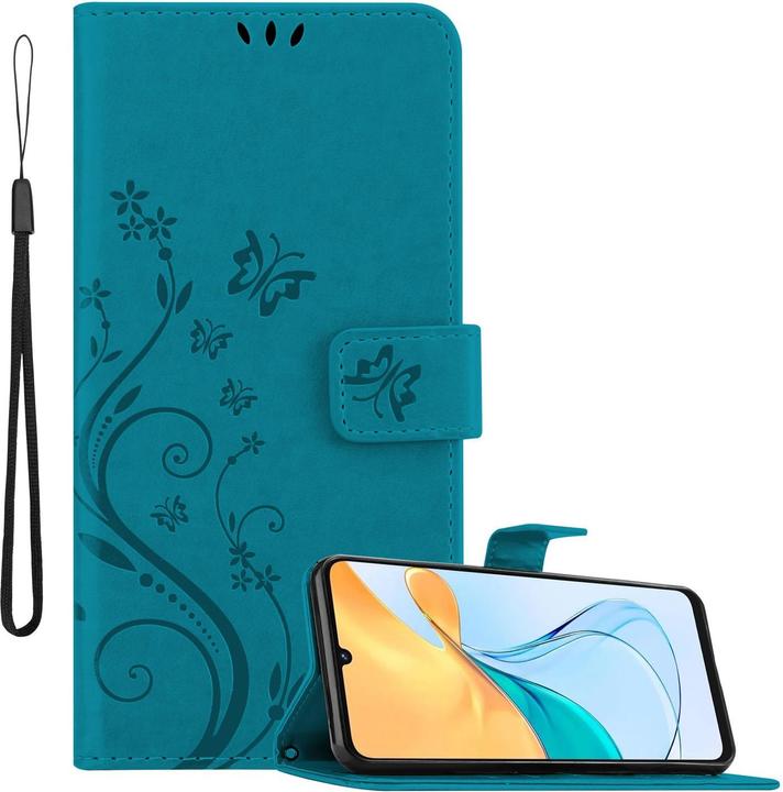 Produktbild Cadorabo Hülle für ZTE Blade V50 Vita mit Blumen Muster