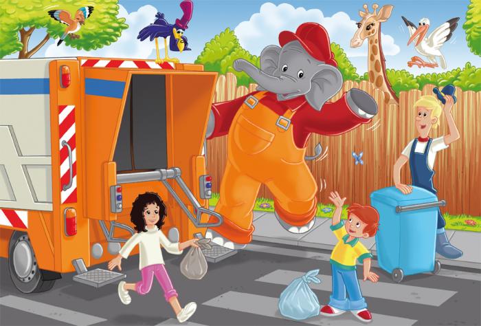 Immagine prodotto Schmidt Spiele Benjamin Blümchen, In azione 3x (72 pezzi)