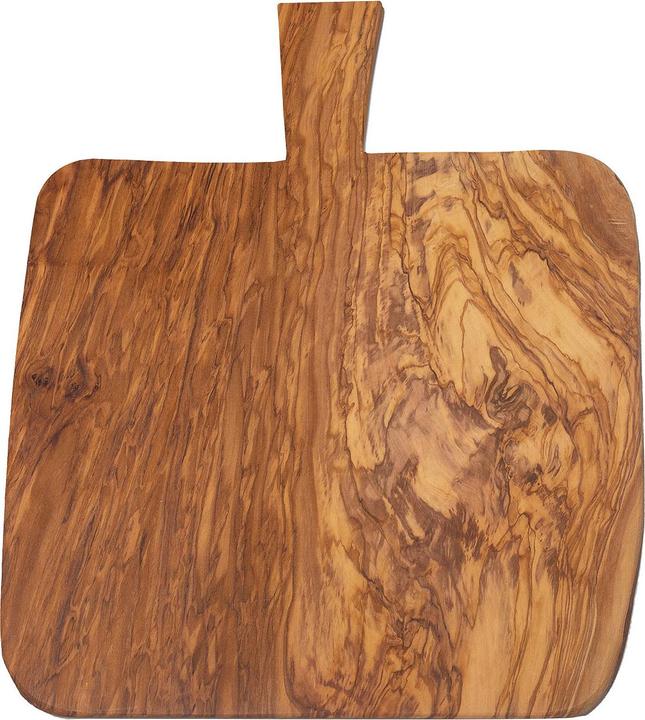 Actual product image Natura Punto Rustic wooden board with handle, 40 cm, olive wood