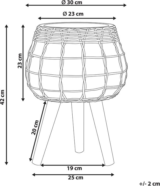 Produktbild Beliani Darmera