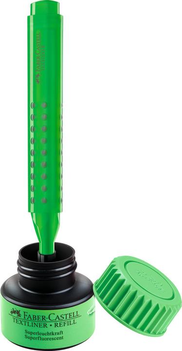 Productafbeelding Faber-Castell Markeerstift 1549 Navulling (Groen, 1 x)