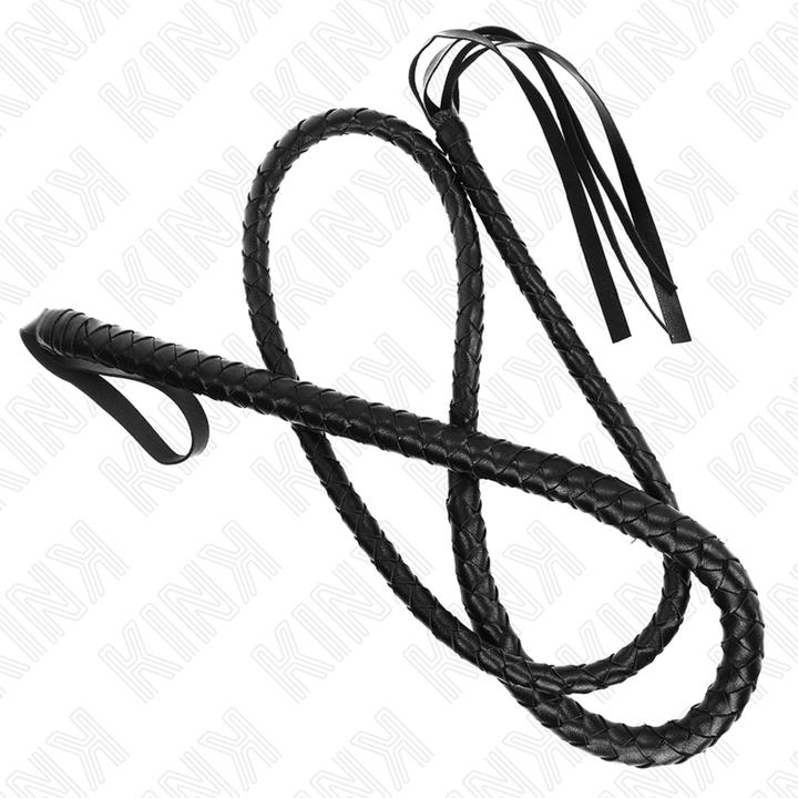Pipedream Kink - Lange Schwarze Schlangenpeitsche 210 cm