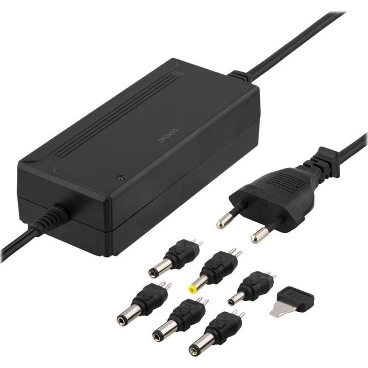 Deltaco PSR-30A - strømforsyningsada Black Indoor, USB Ladegerät, Schwarz