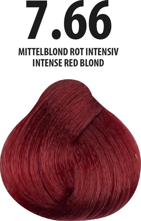FemMas 7.66) Haarfarbe Mıttelblond Rot Intensiv 100ml