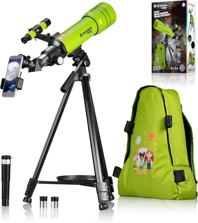 Actual product image Bresser Junior Telescope - 70/400 - Sterrenkijker voor kinderen- Met rugtas en accessoires