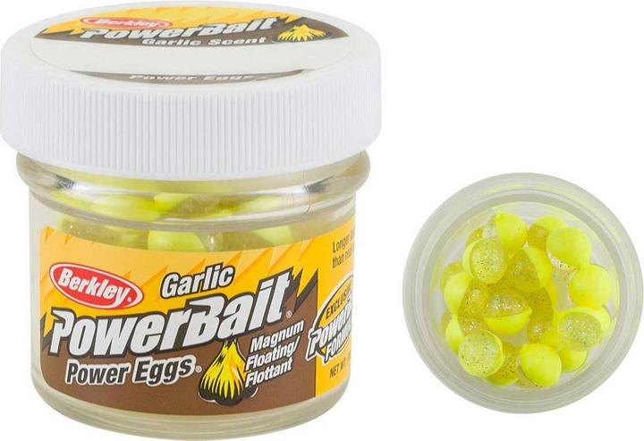 Berkley PowerBait® Clear Eggs Floating Clear Clear Gold-Natural