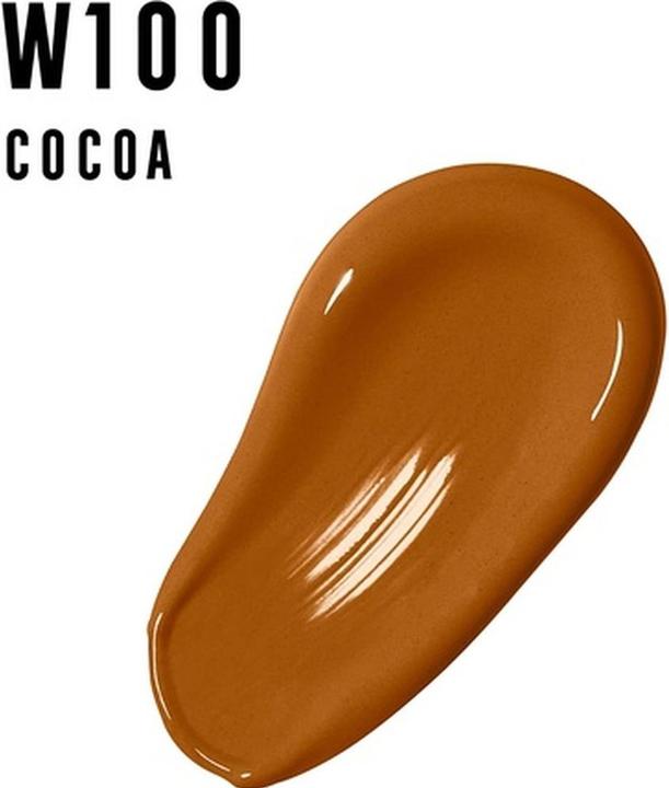 Actual product image Max Factor Facefinity 3-in-1 All Day Flawless Foundation SPF 20 30ml 100 Cocoa
