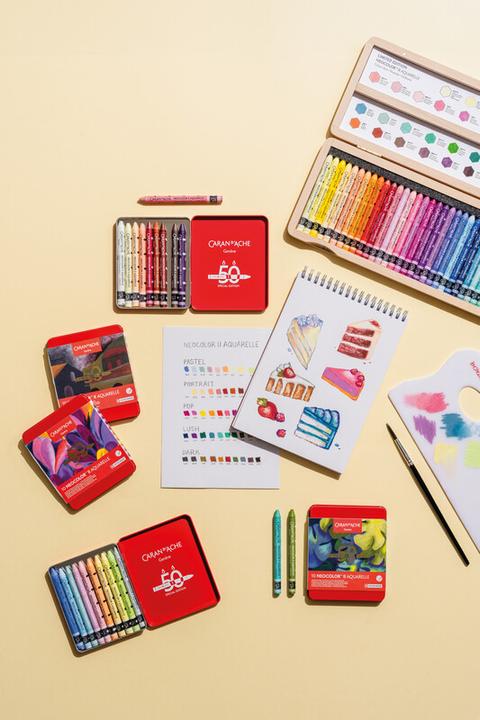Produktbild Caran d'Ache Neocolor II (Mehrfarbig, 10 x)