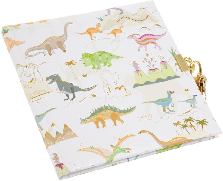 Actual product image Goldbuch Diary 16.5x16.5 96S.Dinosauria (16.5 x 16.5 cm, Plain, Hardcover)
