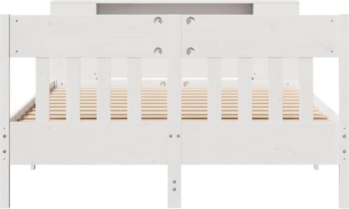 Image du produit vidaXL Bett mit Regal (160 x 200 cm)