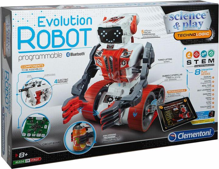 Productafbeelding Clementoni Wetenschap & Spel, Evolution Robot, Bouwset, 75023, Voor B