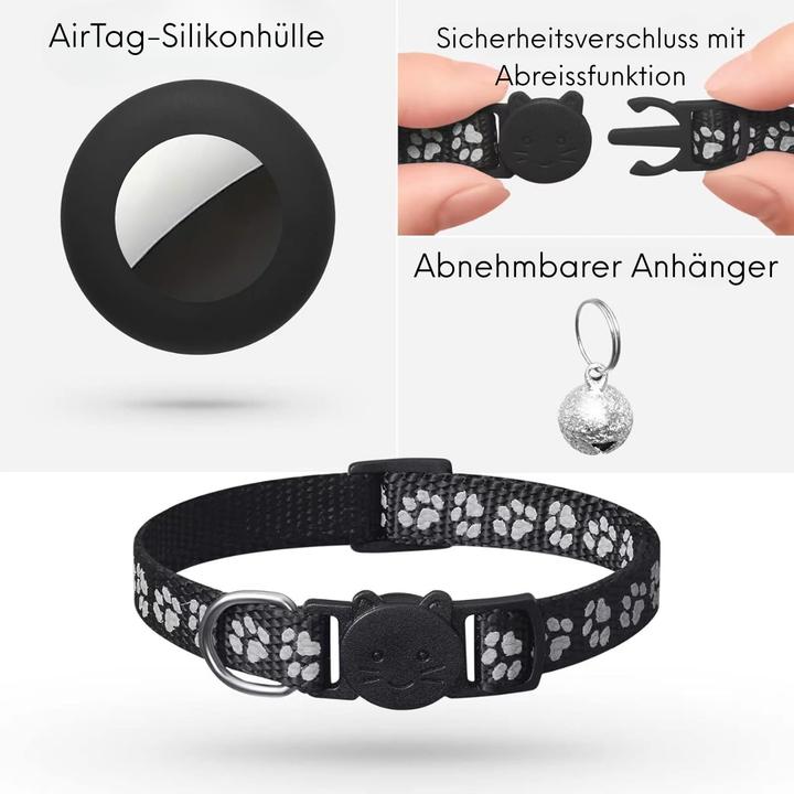 Actual product image Suba 2-pack AirTag cat collar (Cat)