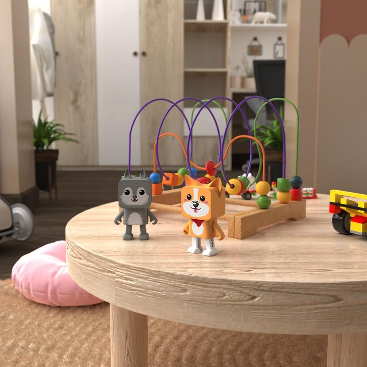 Actual product image Mobility on Board Dancing Animal speaker - Wolf (4 h, Rechargeable battery operated)