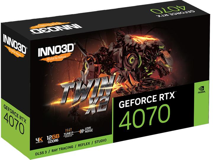 Produktbild Inno3D GeForce RTX 4070 Twin X2 (12 GB)