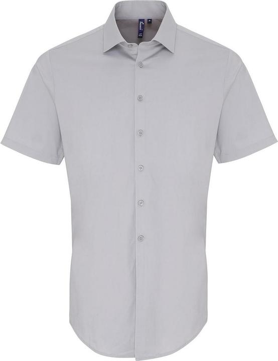 Produktbild Premier Popeline Stretch Hemd mit kurzen Ärmeln (XS)